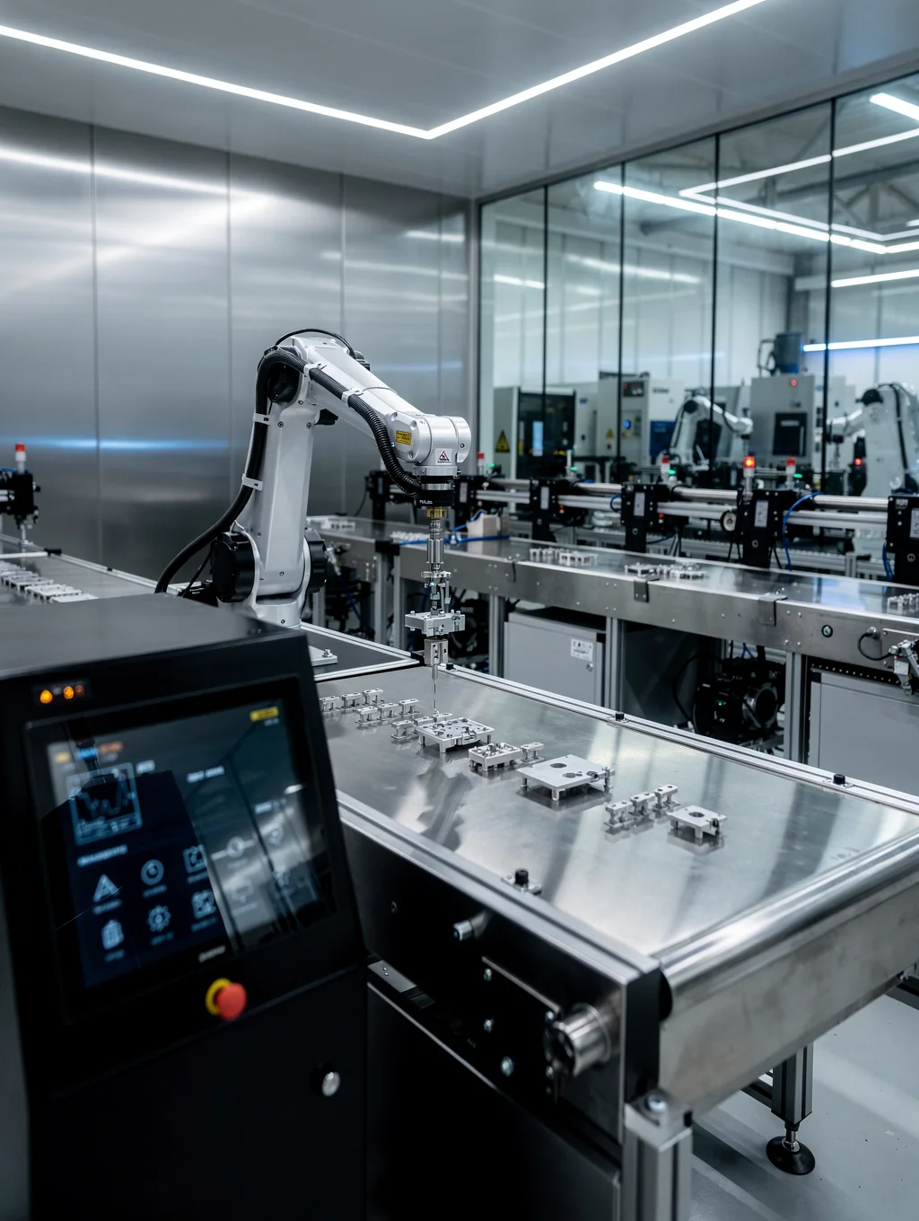 Precision fabrication of exhibition components